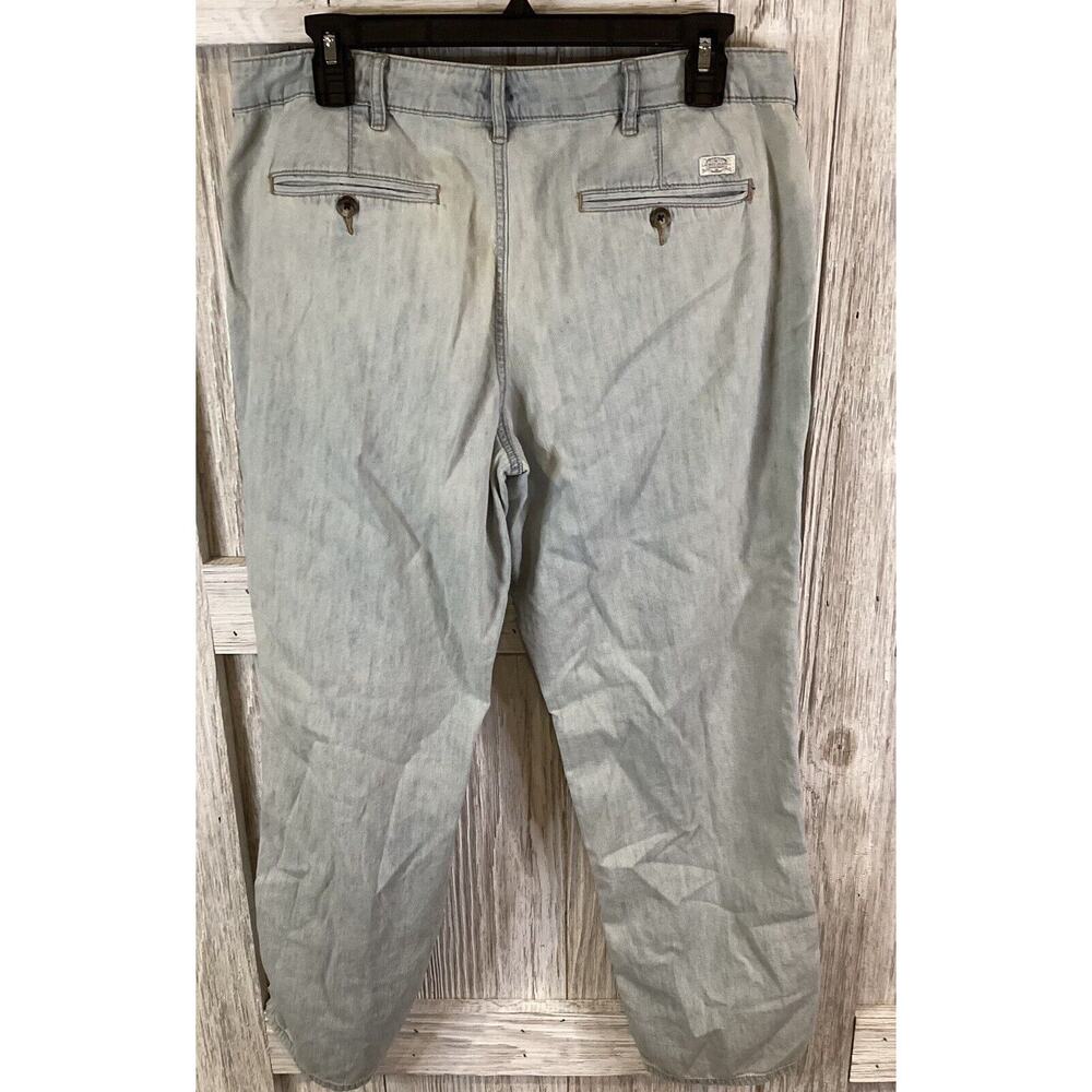 lauren ralph lauren Co LRL Size 10 Straight No Stretch Loose Fit Jeans - Picture 3 of 6